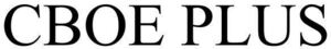 Image for mark 1927664 CBOE PLUS